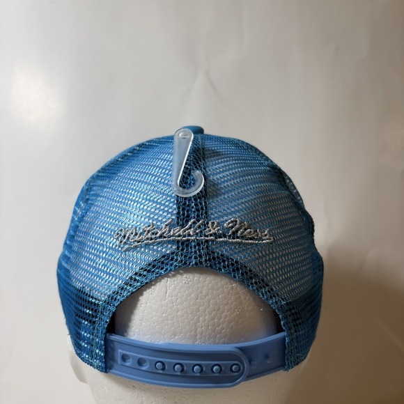 Mitchell & Ness Pittsburgh Penguins Blue NHL Snapback Trucker Hat‎ NEW Youth - Picture 3 of 7